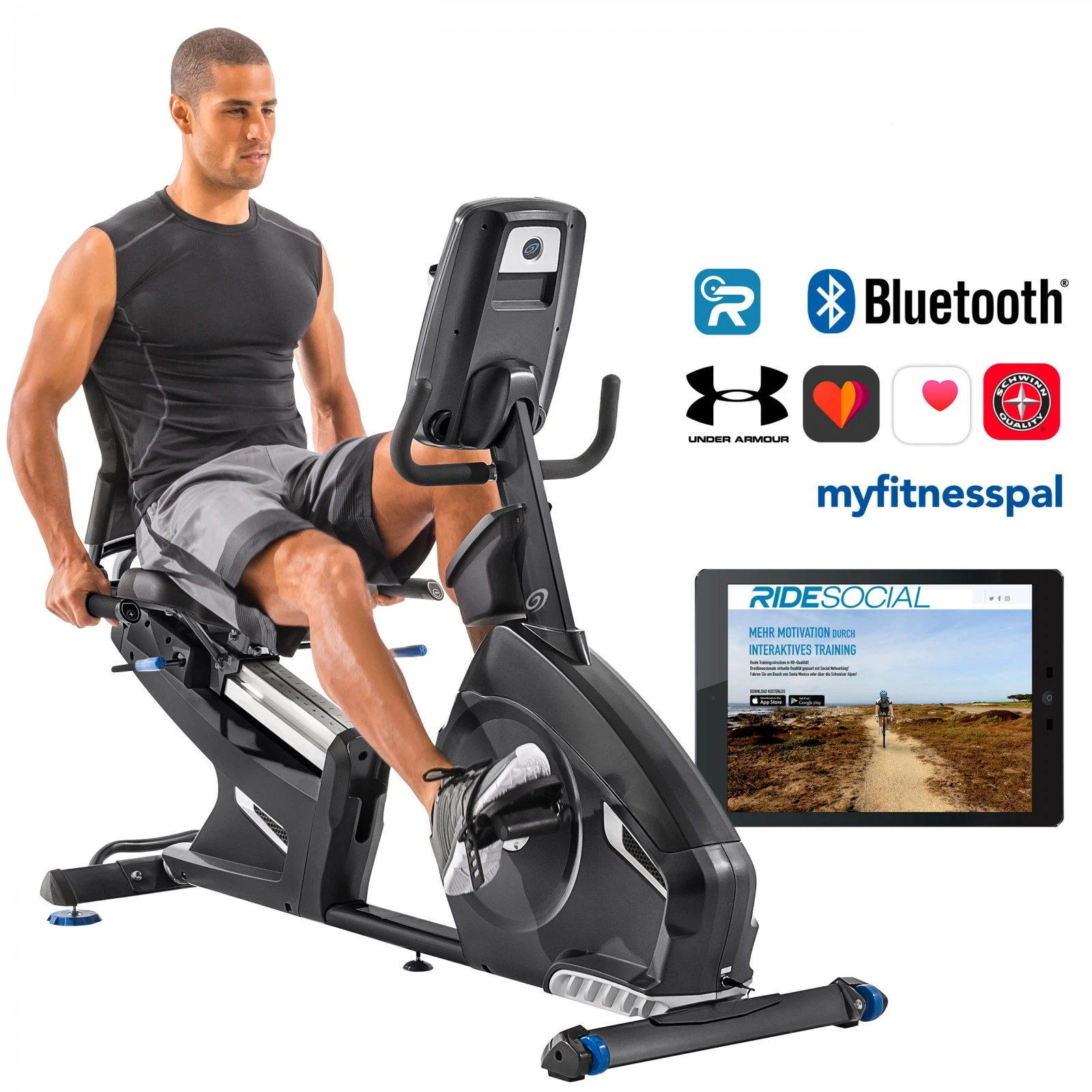 Ergómetro Reclinado Nautilus R628 - Fitshop - Imagen 2