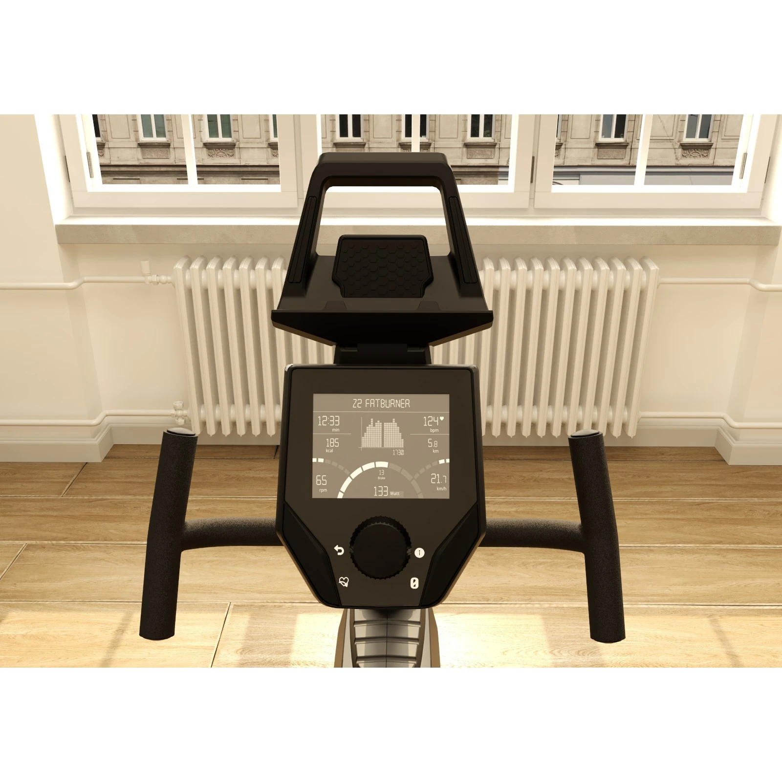 Bicicleta Ergométrica Reclinada Kettler Tour 600 R - Fitshop - Imagen 2