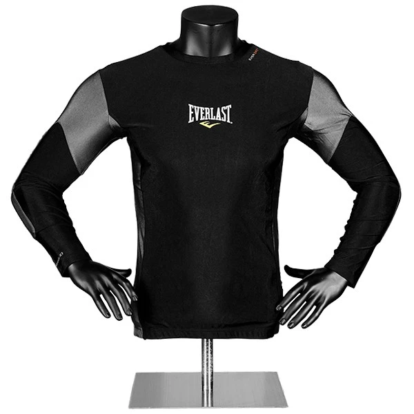 Camiseta De Compresi贸n Para Hombre Everlast Contrast Panel - Fitshop - Imagen 3