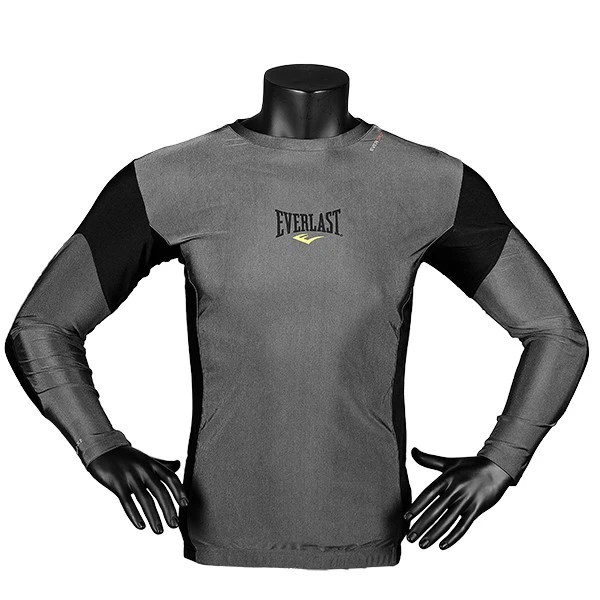 Camiseta De Compresi贸n Para Hombre Everlast Contrast Panel - Fitshop - Imagen 2