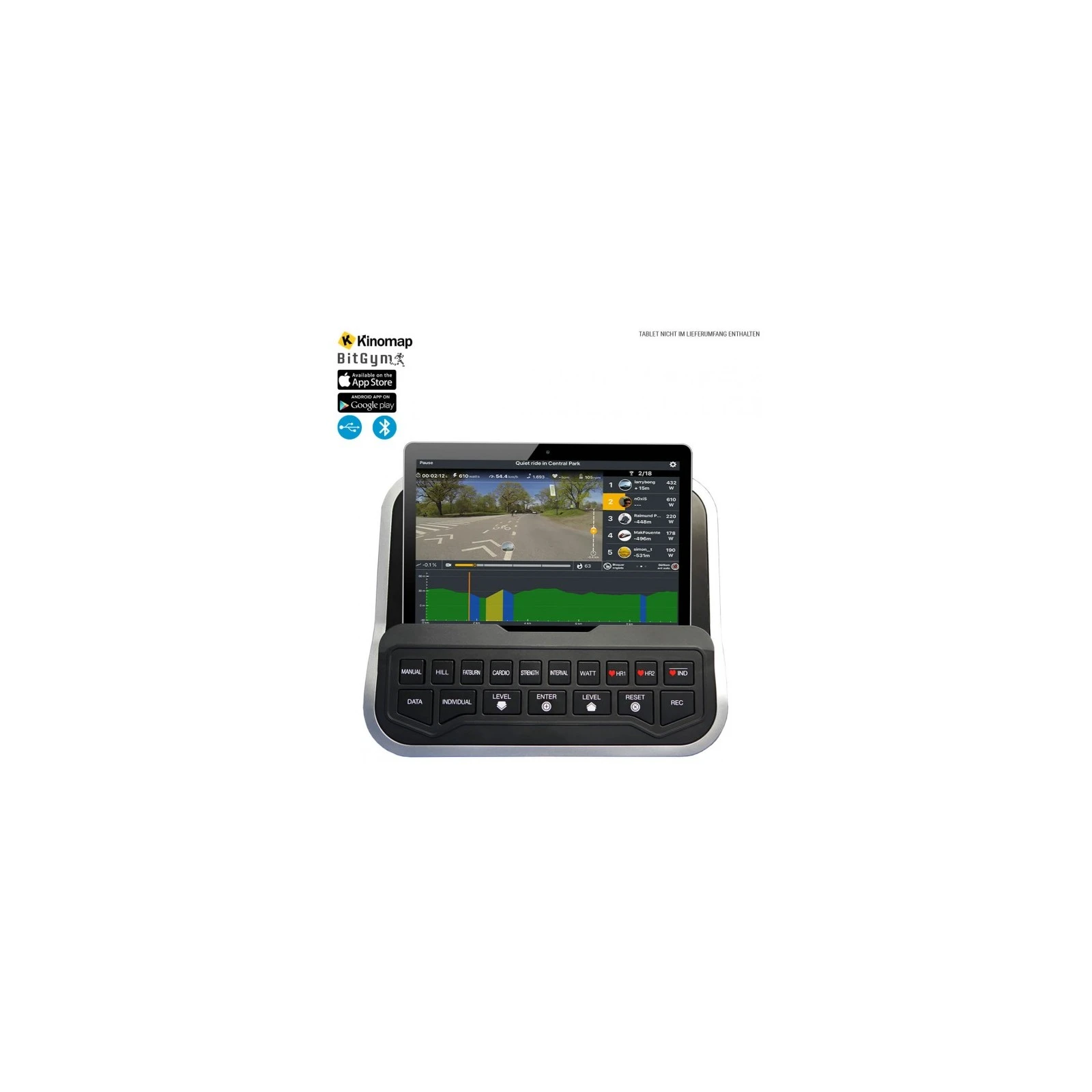 Bicicleta Estática Finnlo De Hammer Exum XTR - Fitshop - Imagen 4