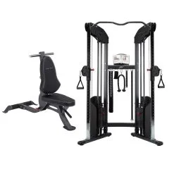 Set Bodycraft Doble Polea HFT Más Banco F603 - Fitshop