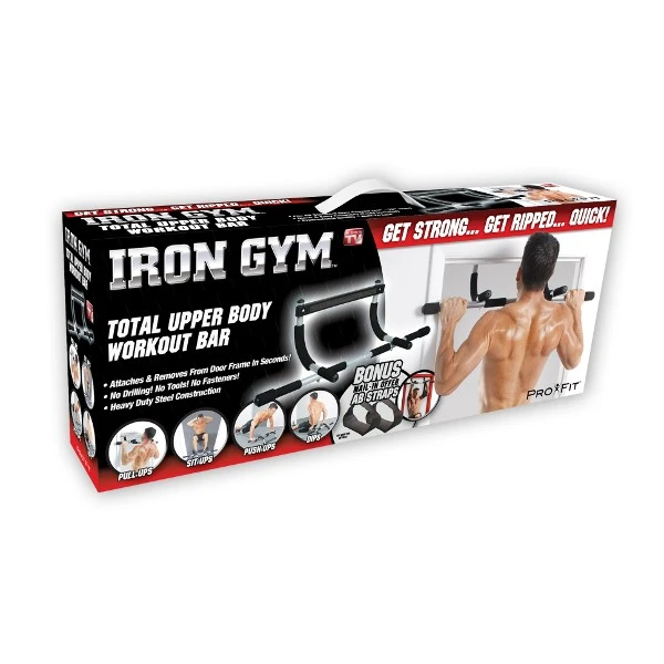 Barra De Ejercicios Multifunci贸n Iron Gym Plus - Fitshop - Imagen 5