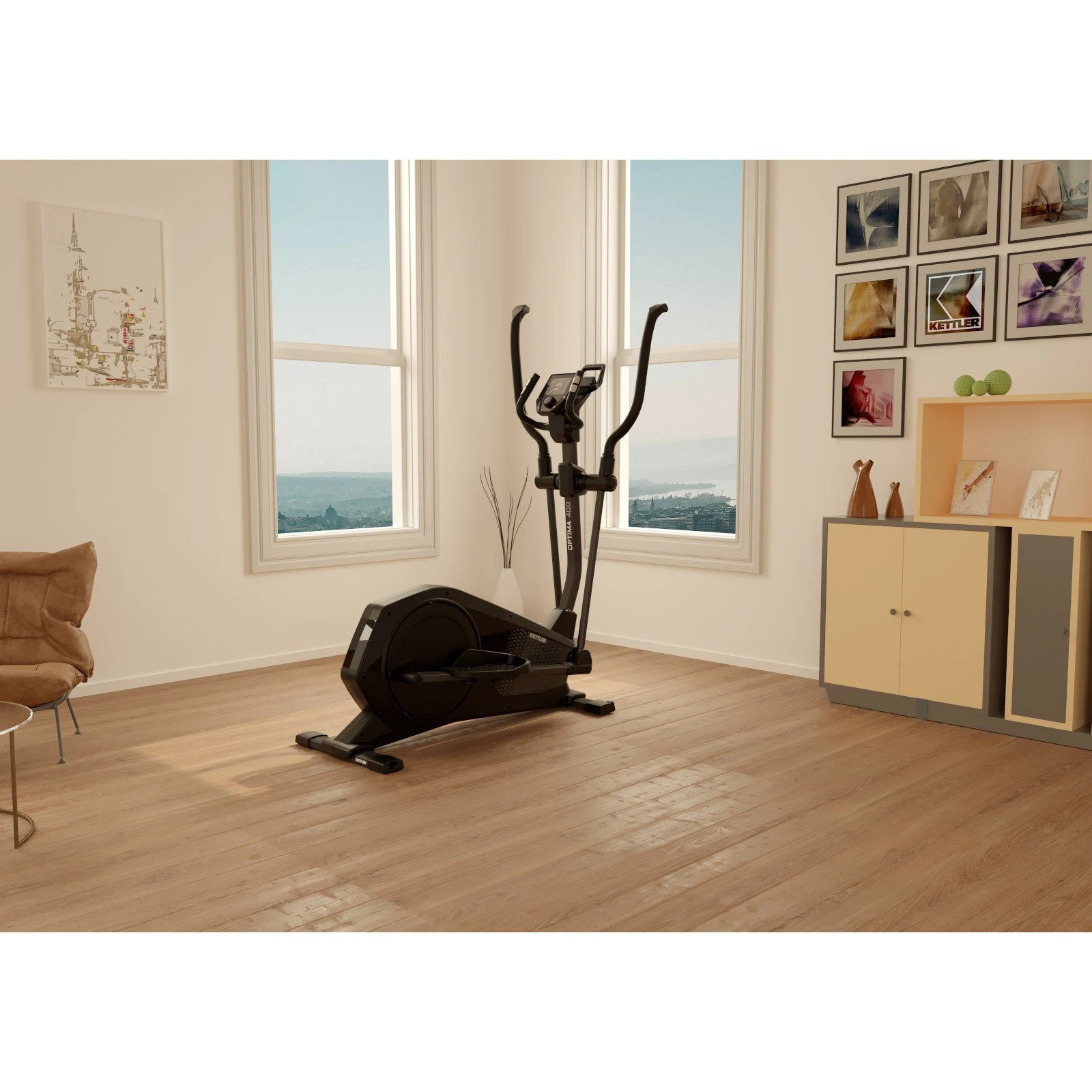 Bicicleta Elíptica Kettler Optima 400 - Fitshop - Imagen 2