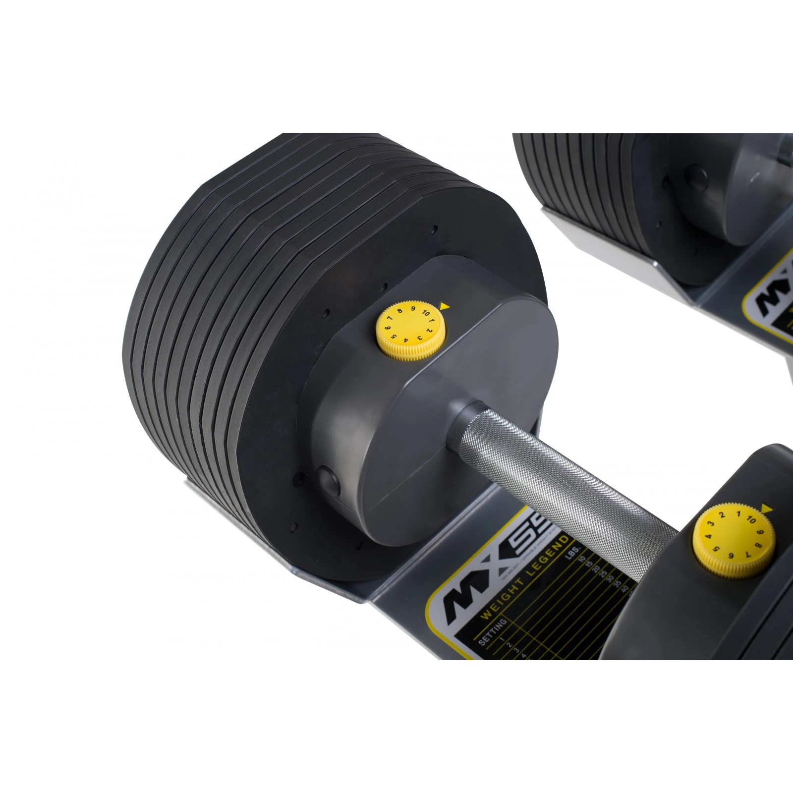 MX Select Mancuernas MX55 De 4,5 A 24,9 kg Con Soporte - Fitshop - Imagen 3