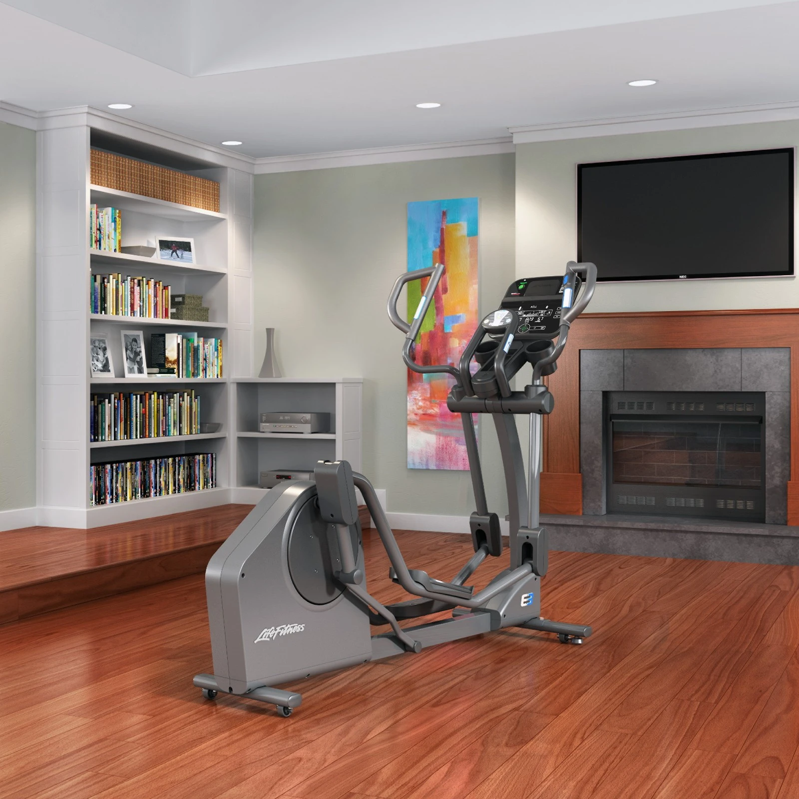 Bicicleta Elíptica Life Fitness E3 Track Connect - Fitshop - Imagen 3