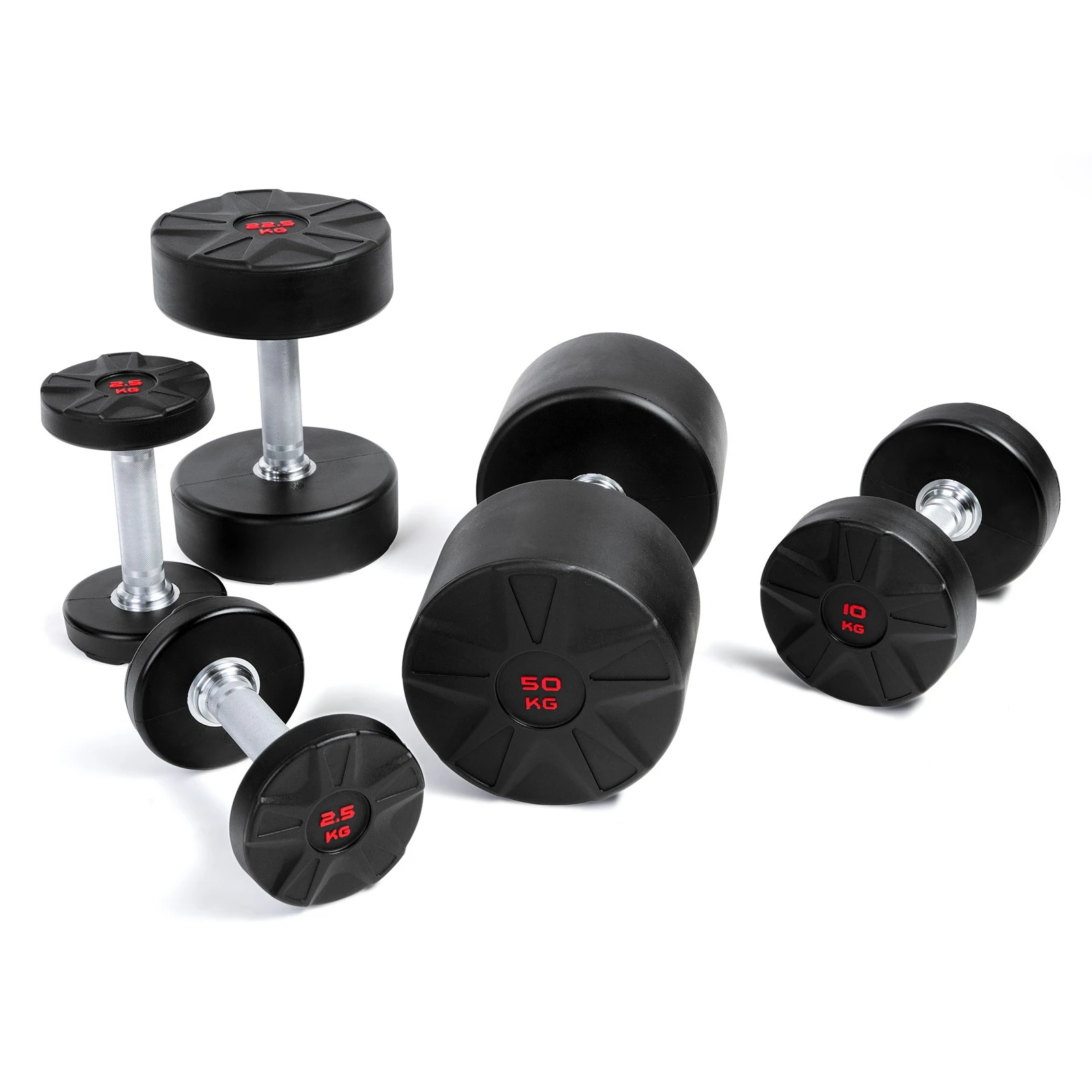 Pesas Compactas De Poliuretano Taurus - Fitshop - Imagen 2